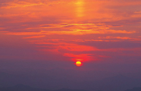제2경 : 반야봉낙조