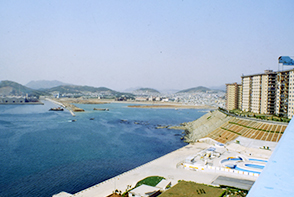 1980년대 초반 남천동 해안가 주변