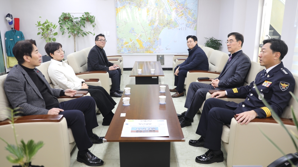 부산남부경찰서장 접견 2