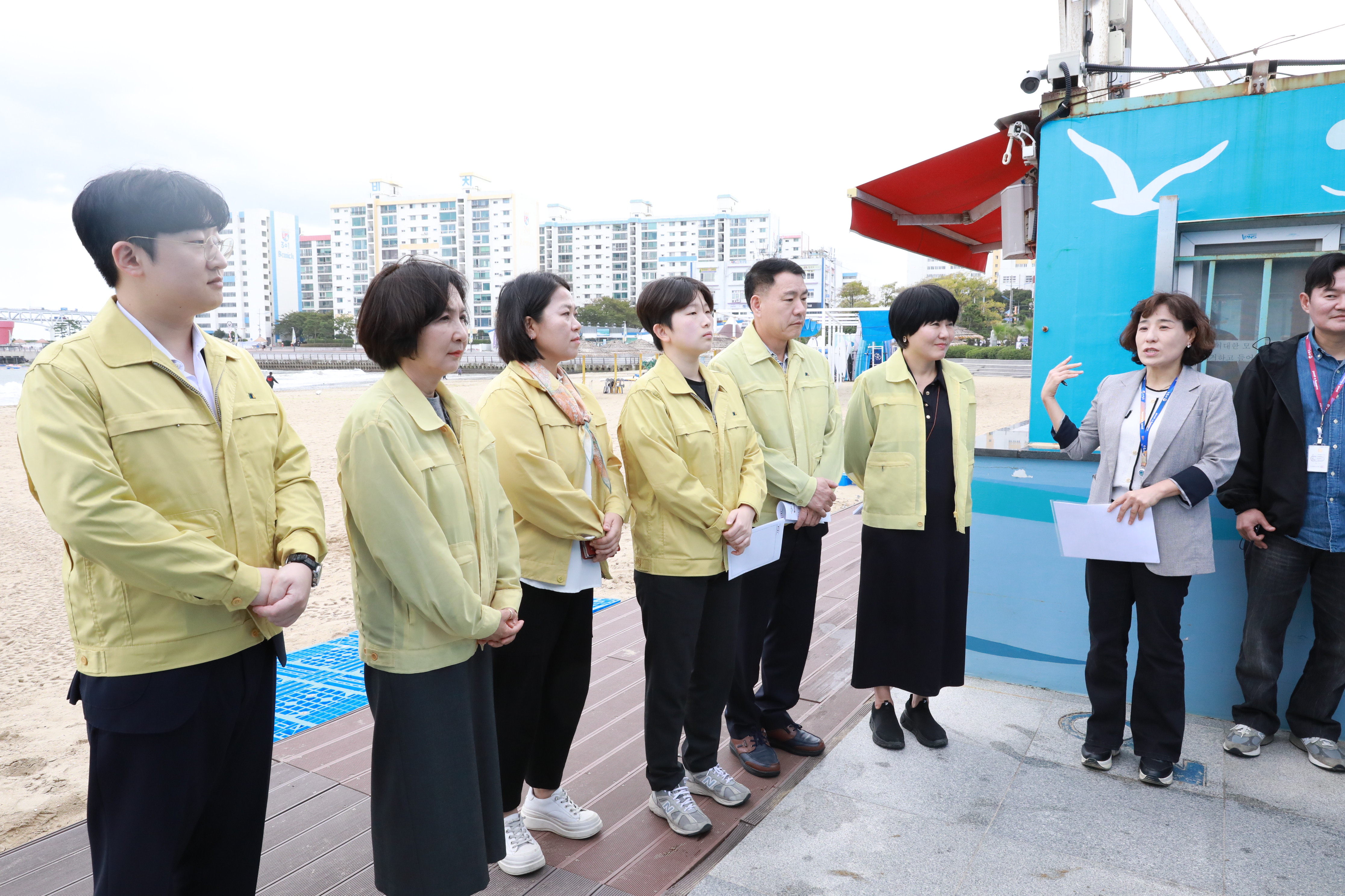 제260회 임시회 현장시찰(SUP ZONE, 민락수변공원 관리사무소) 2