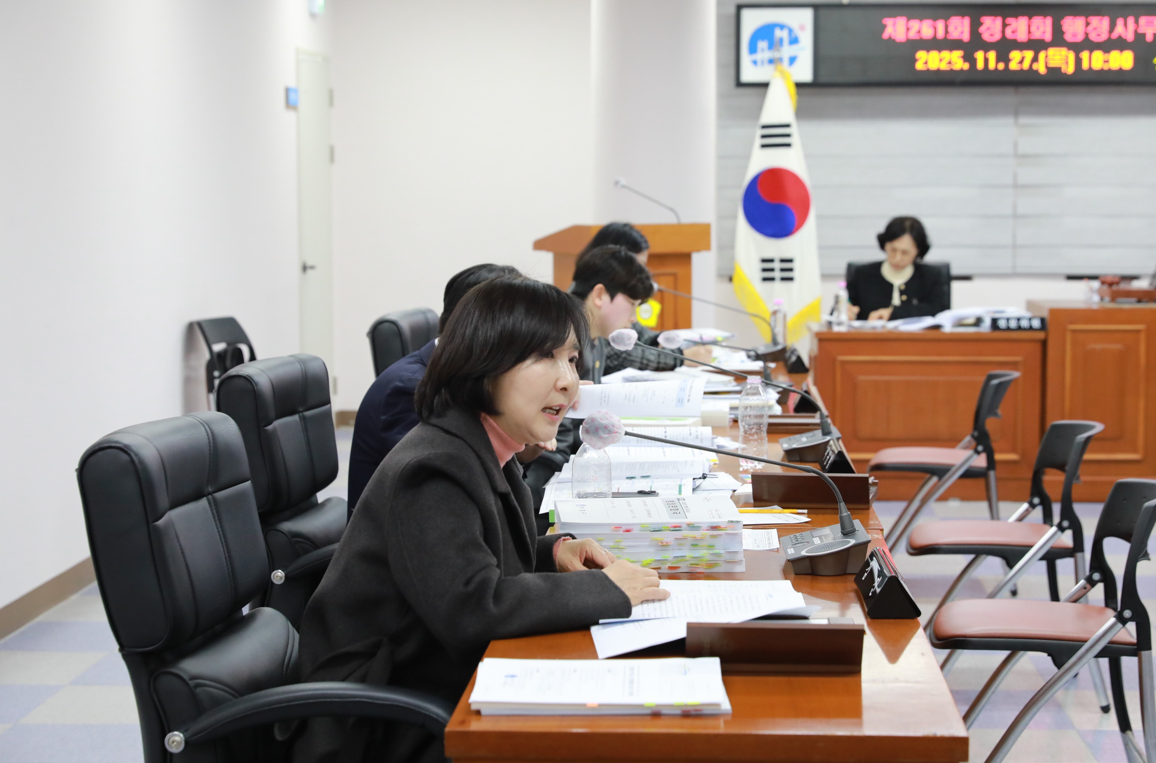 2025년 행정사무감사(구청 전부서, 최종질의) 2