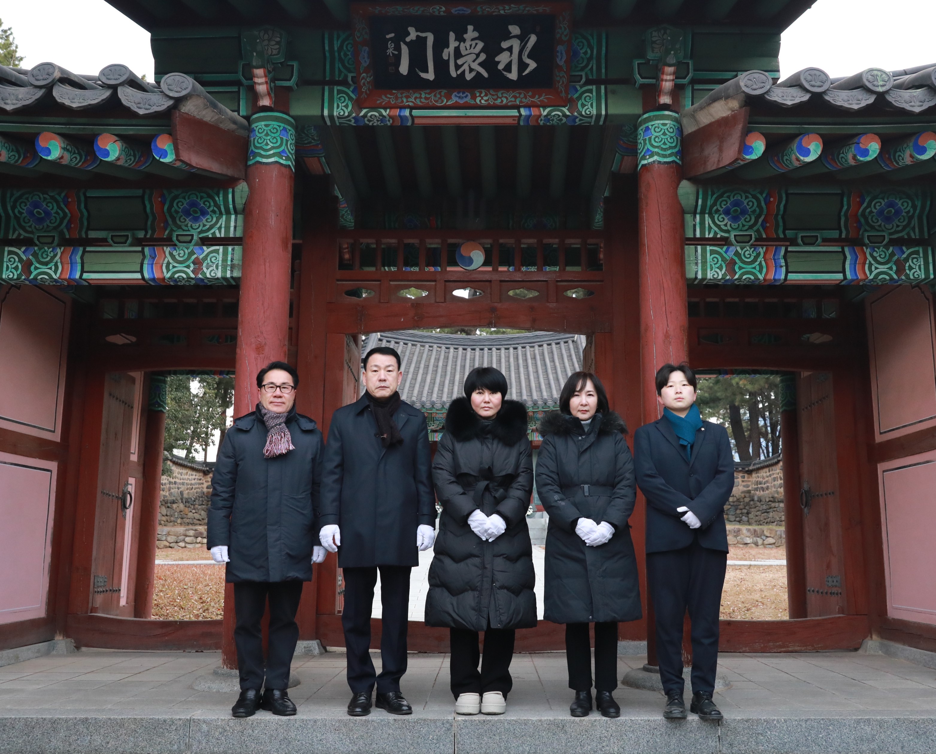 2026년 병오년 25의용단 및 안용복장군 사당 신년참배 행사 1