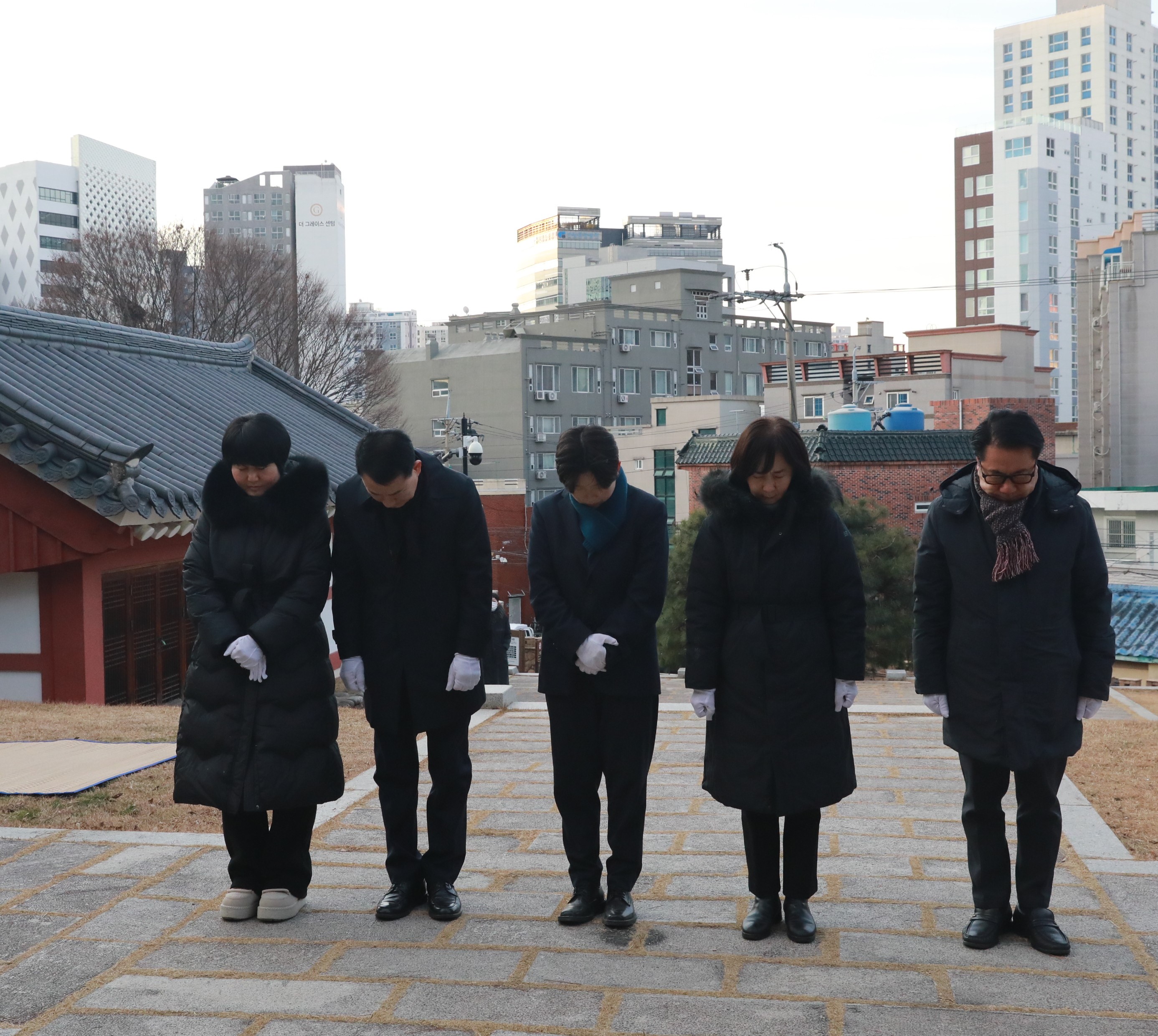 2026년 병오년 25의용단 및 안용복장군 사당 신년참배 행사 2