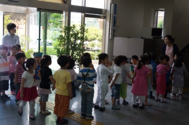 광남초등학교 병설유치원생 방문