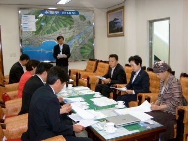 인천 부평구의회 의원 기관방문
