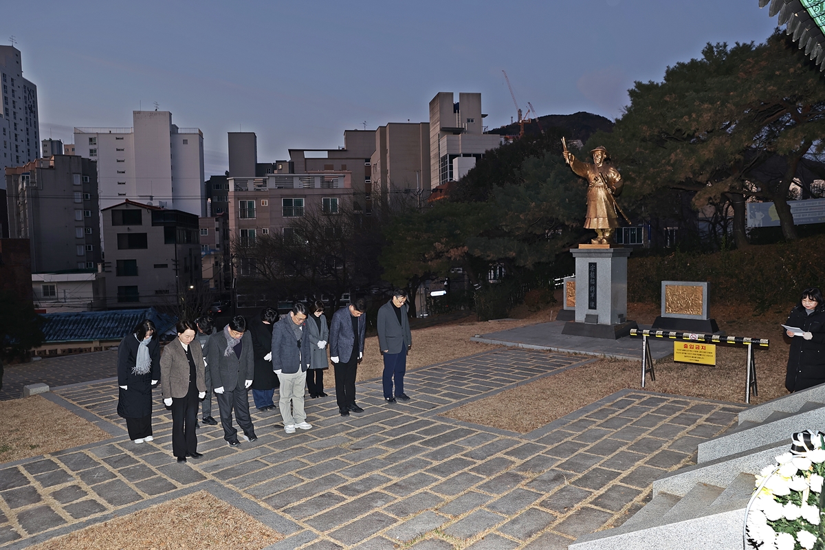 2026년 병오년 25의용단 및 안용복장군 사당 신년참배 행사 2