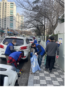 주거지전용주차장 일제 정비(남천1동 바르게살기위원회) 실시 2