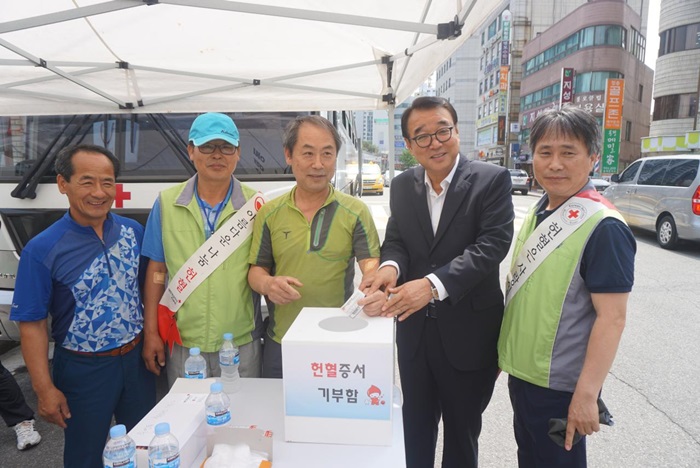수영동 청소년지도 협의회 사랑의 헌혈운동 3