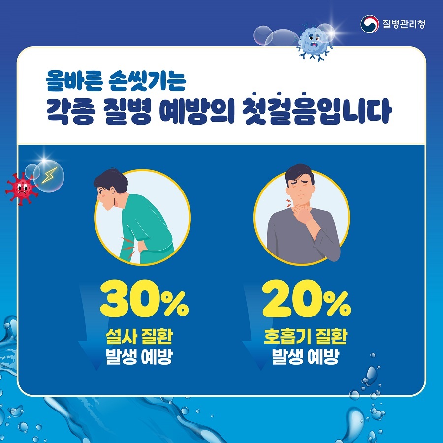 감염병 예방을 위한 올바른 손씻기 안내 3