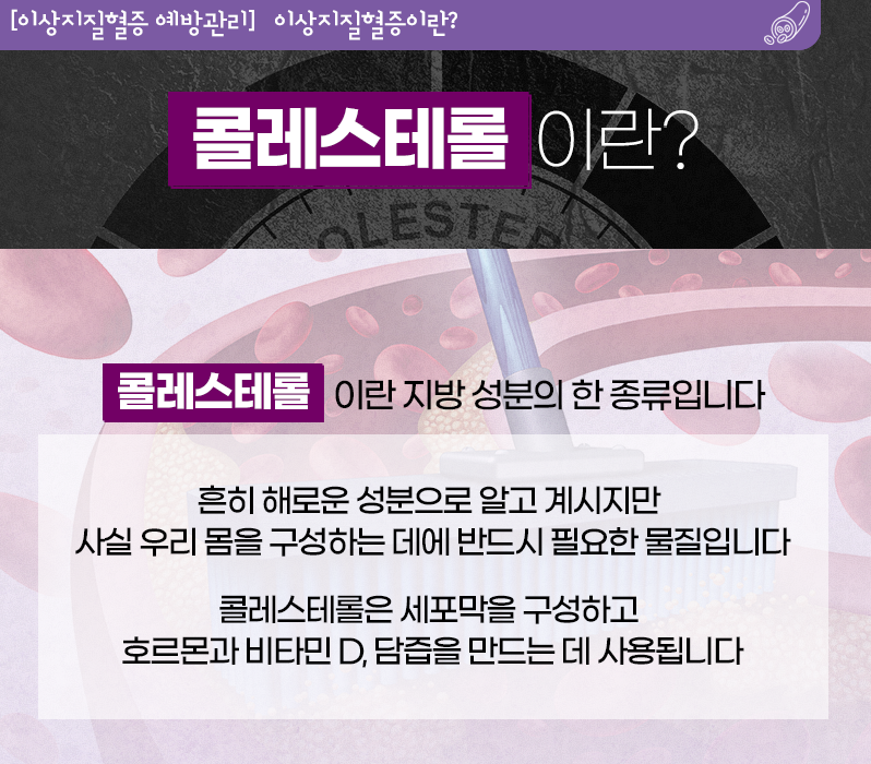 이상지질혈증이란? 2
