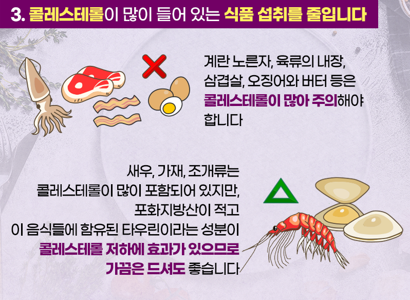 이상지질혈증의 식이요법 3