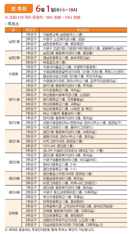 투표로 밝히는 온 동네 - 6월 1일(수) 제 8회 전국동시지방선거 2