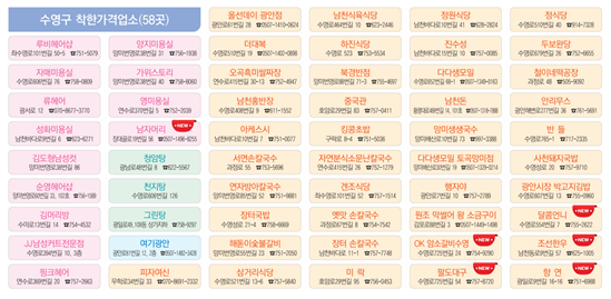 수영구 착한가격업소를 찾습니다 첨부파일 이미지