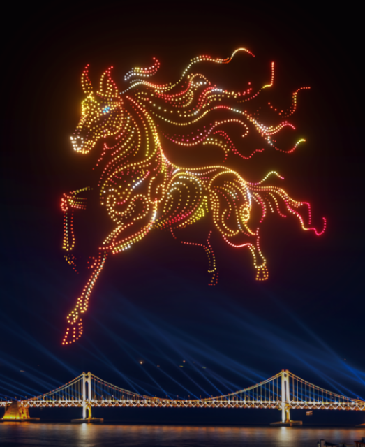 광안리 M 드론라이트쇼 설 특별공연 첨부파일 이미지