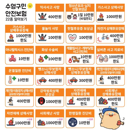 수영구민 안전 책임지는 구민 안전보험 첨부파일 이미지