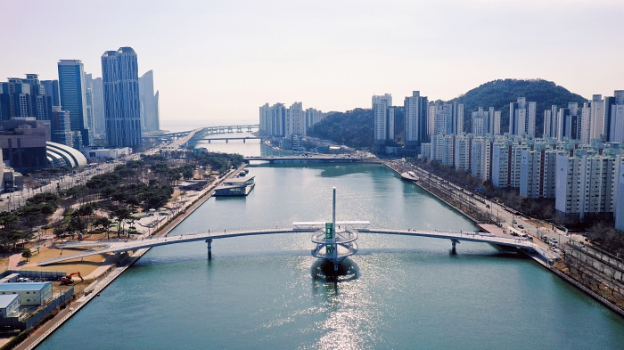 보행자 전용 수영강 휴먼브리지 드디어 준공 첨부파일 이미지