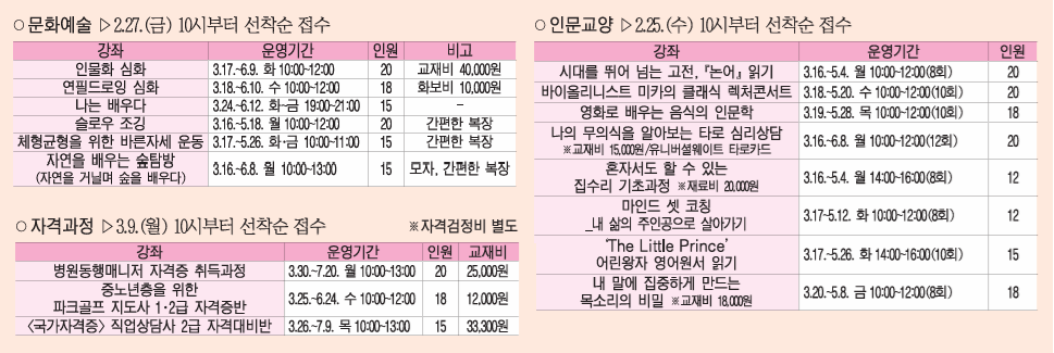 설레는 봄, 새로운 취미 하나 만들어 볼까? 첨부파일 이미지