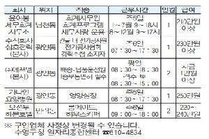 구인 / 구직 신청
