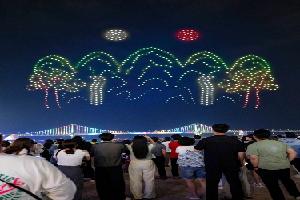 광안리 M 드론라이트쇼 보다 크고 화려하게 변신!