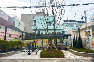 골목길 말고 에코정원에서 쉬세요