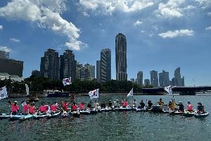 SUP 타고 광안리 바다의 색다른 매력 속으로!