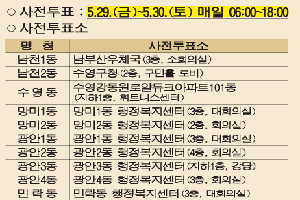 2026.6.3.(수) 제9회 전국동시지방선거