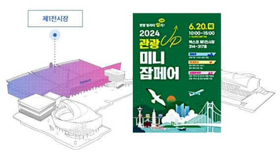 2024 관광기업 호텔 서비스 미니 잡페어 개최 [6월 20일] 목  - 벡스코 제1전시장 2
