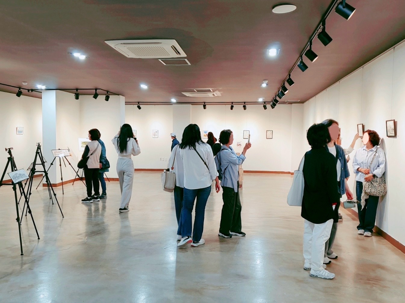 『어반스케치, 수영을 그릵다』 성과발표회