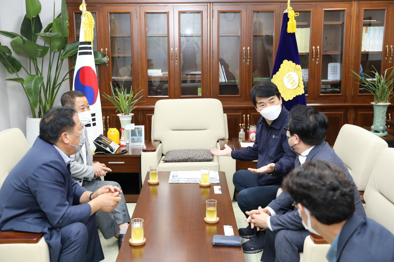 2022.08.30. 구례군의회 의장단 방문