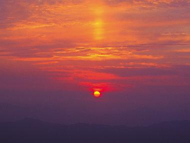 제2경 : 반야봉낙조